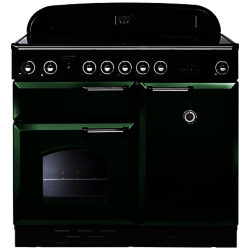 Rangemaster Classic 100 Induction Hob Range Cooker Racing Green